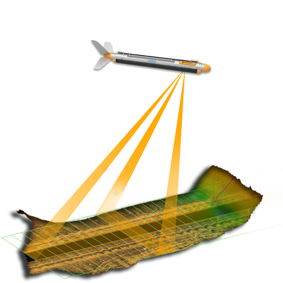 水下数据采集测量船